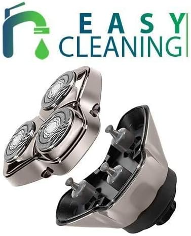 Skull Shaver Baron 3 Head Replacement Blade for Pitbull, Butterfly Kiss, and Palm Electric Razors