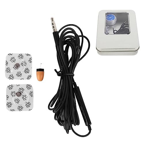 Zoeyilan Mini Earpiece, Black Concealed Earpiece, 110dB Clear Sound Earpiece, Noise Cell Mini Earpiece for Mobile Phone
