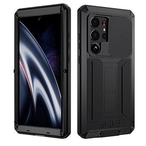 Coque Samsung S23 Ultra métal anti-chute pour protéger l'écran