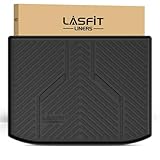 LASFIT Cargo Mat for Toyota Corolla Hatchback 2019-2026, Custom Fit All-Weather TPE Rubber Trunk Mat for Toyota Corolla Accessories, Waterproof, Easy to Clean, Black