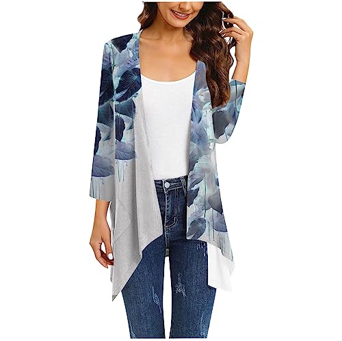 Summer Tops for Women 2024 Trendy Work Cover Up Cardigan