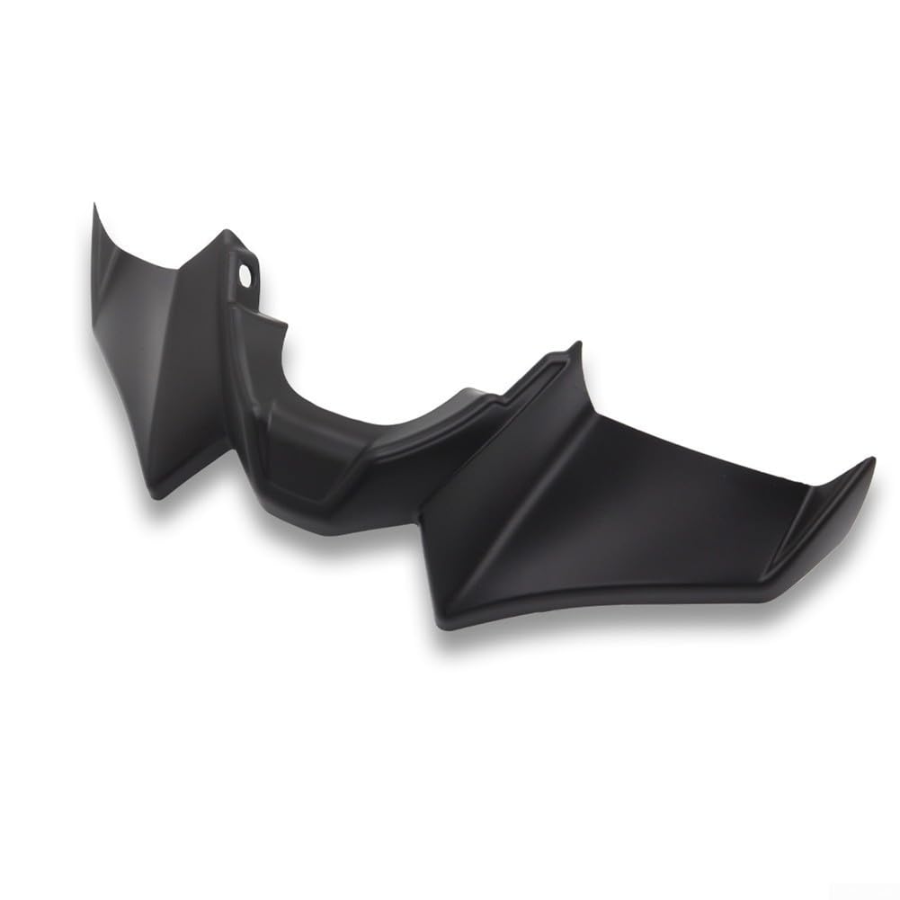 Déflecteur d'aileron avant pour moto MT-07 SP 2021 2022 2023 - Kit de carrosserie aérodynamique - Matériau ABS - Accessoires de course - Aspect carbone noir
