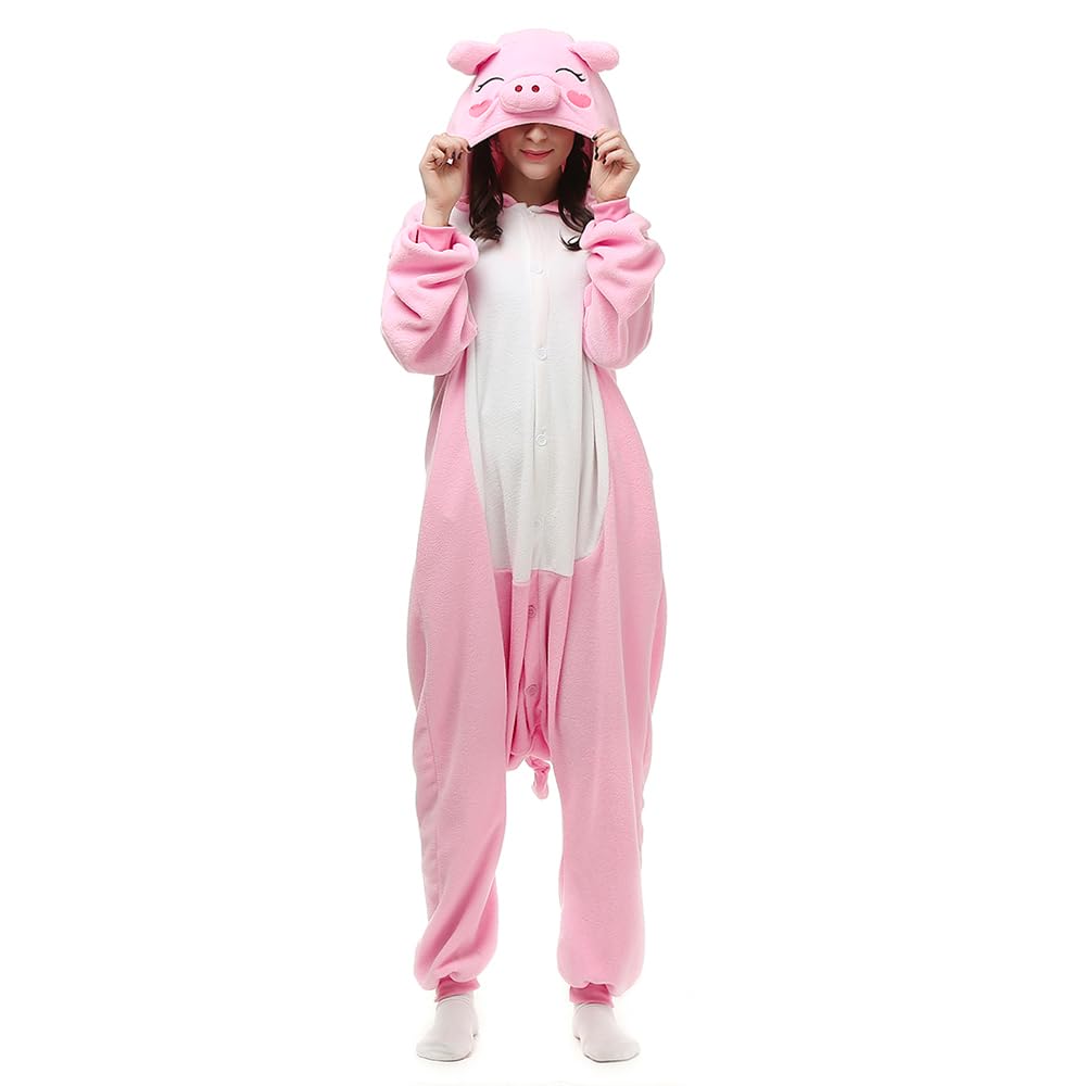 LBJR Pigiama Animali Adulti Cosplay Costume Pigiamone Intero Onesie