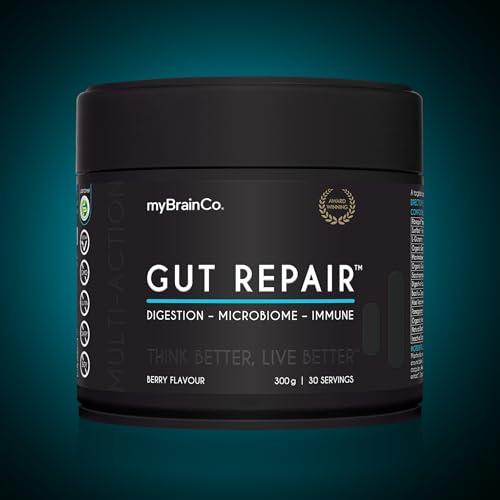 myBrainCo. Gut Repair – Gut Health & Digestion Support Powder