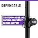 On-Stage SMS6600-P Hex-Base Monitor Stands Pair(Height-Adjustable Pedestal Studio Speaker Stands, Locking Pin, Hexagonal Base, Steel Construction, Nonslip Rubber Feet, Optional Floor Spikes, Black)