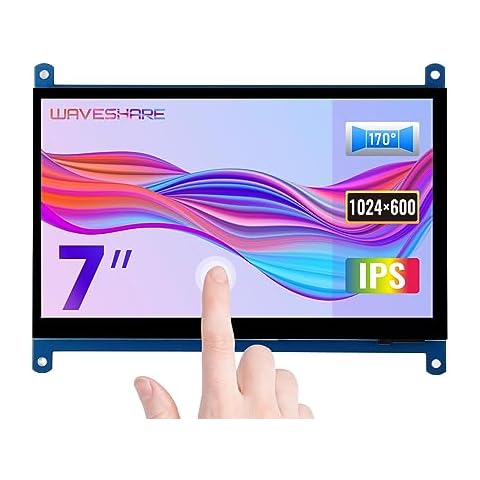 Waveshare 7 Pouces Écran Tactile IPS Cover