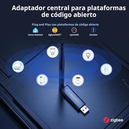 Coordinador Zigbee 3.0 USB Dongle Plus con potente antena de 3dBi 3