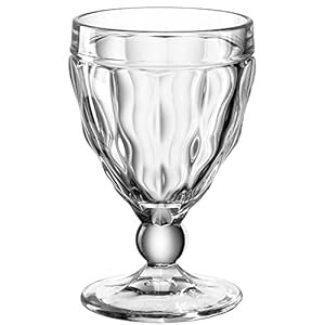 Leonardo Brindisi Weißwein-Glas 1 Stück, spülmaschinengeeigneter Weisswein-Kelch, Wein-Glas mit Facettenschliff, robustes Kelchglas 240 ml, 021593