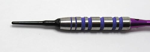 Miniatura 2 de Purple Piazzzzz Bombers - 80% 0.71 oz de tungsteno de punta suave, agarre anillado, corto, con kit de actualización