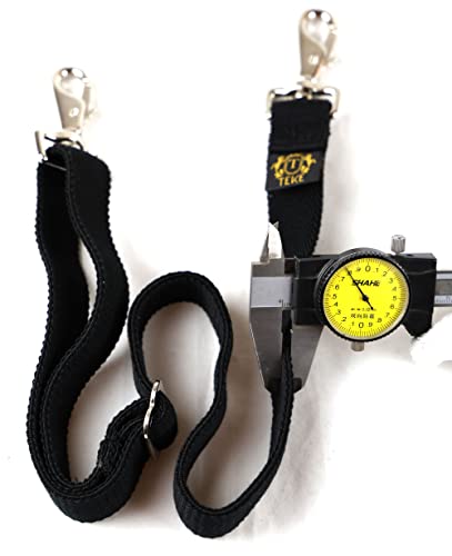 Image of T TEKE Cotton Elastic Leg Straps for Horse Blankets & Sheets Replacement, Adjustable, Removable, Easy on /Off with Double Swivel Snaps (Pairs)