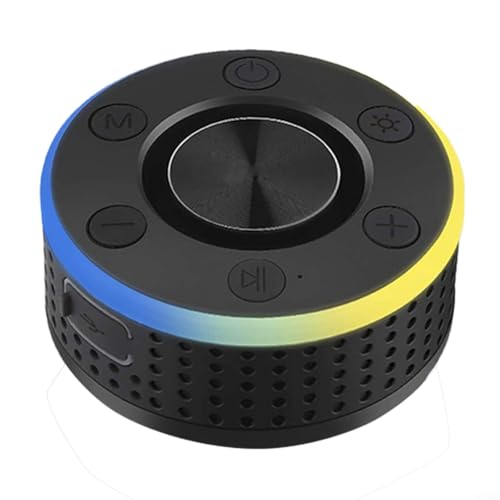 BFNDSSEOU Altoparlanti doccia Bluetooth altoparlanti doccia Altoparlante wireless for doccia IPX7 impermeabile, radio compatta for vasca da bagno, piscina, esterno, multicolore(Blue)