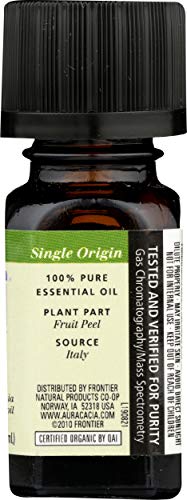 Aura Cacia Aceite Esencial Bergamota Orgánico 0.25 Fl Oz miniatura 4