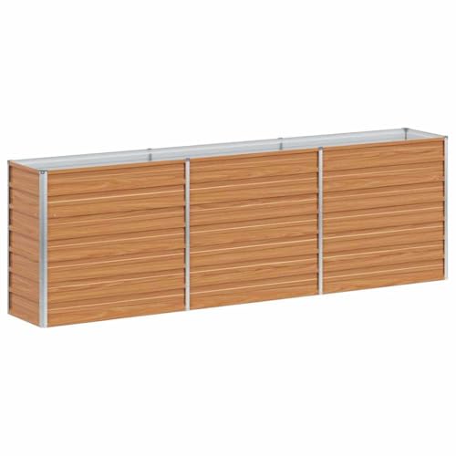 Lit surélevé de jardin grand format 240cm avec fond ouvert - 8