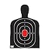Pro Shot Pro Shot Silh-8Pk Silhouette Target (8 Pack), Red/Black on White