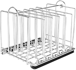 EVERIE Weighted Sous Vide Rack Divider, Improved Vertical Mount Stops Wobbling, 7 Stainless