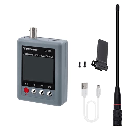 Mcbazel Surecom SF-103 Handheld 2mHz -2,8GHz Walkie Talkie 2-Wege-Funkfrequenzzähler