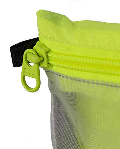 Tasmanian Tiger TT Mesh Pocket Set Safety Yellow High Vis plecak organizer dodatkowe kieszenie, żółty (Safety Yell).