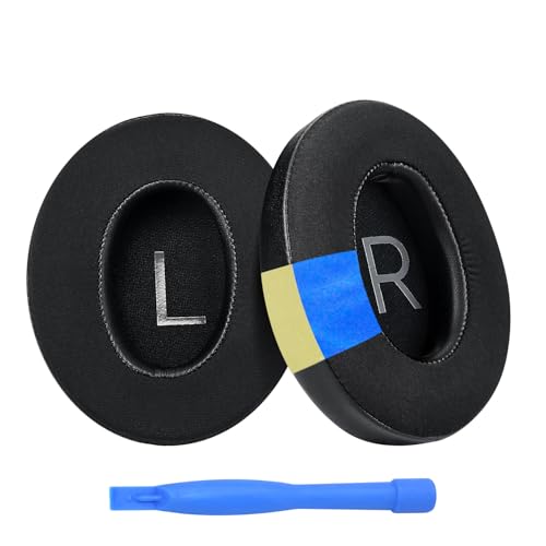 Repuesto de almohadillas para oídos para Bose NC700 / Bose 700 Noise Cancelling Headphones por MMOBIEL – Almohadillas con gel refrescante – Aislamiento de ruido – Negro miniatura 1