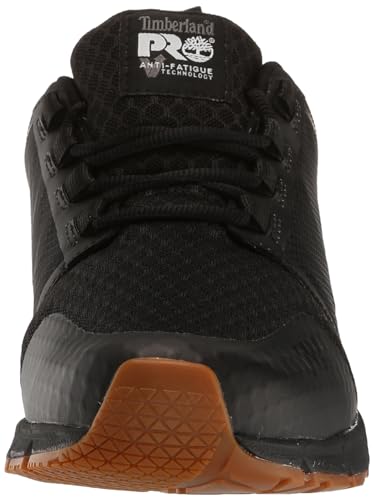 Timberland PRO Men's Radius Soft Toe Industrial Athletic Work Shoe, Black/Gum-2024 New, 9.5M2
