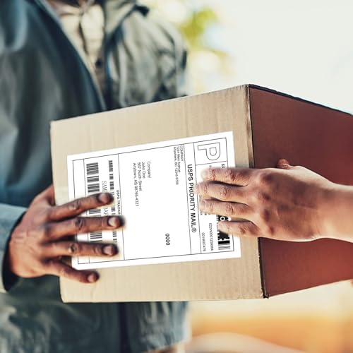 image for 9527 Product 100 Sheets Sticker Labels 8-1/2