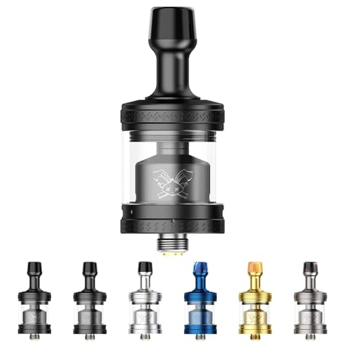 Hellvape Dead Rabbit MTL 2 RTA Ag}CU[ w׃Cv fbhrbg MTL 2 RTA ^N dq^oR 510 |XgX a22.5mm VAPE xCv tank d (Matte Black)