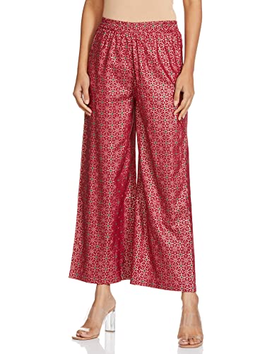 Image of Aurelia Womens Rayon Kurta With Palazzo & Dupatta