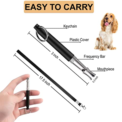 Generic Dog Whistle With Adjustable Strap Lanyards – 2 Pack Dog Whistle To Stop Barking Neighbour’S Dog – Stainless-Steel Dog Training Whistle With High Frequency thumb #2