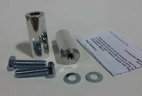 SWR-12 StakRisers, Polished, for Kawasaki Factory Risers