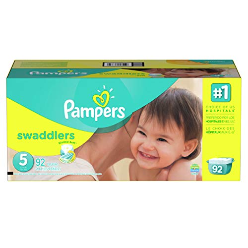 Pampers Swaddlers Diapers Size 5 Giant Pack 92 Count