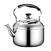 Produktbild Whistling Kettle - 304 Stainless Steel Thick Teapot, Gasinduktionsherd Große Kapazität Wasserbehälter, 5L