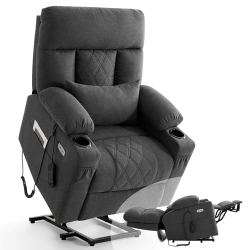 Power Lift Recliner Chair for Elderly with Extended Footrest, Infinite