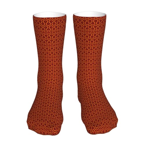 KLJnmbb Shining Overlook - Calcetines de tubo hasta la rodilla para hombre y mujer, cómodos, atléticos, uso diario, regalo, viajes, vacaciones