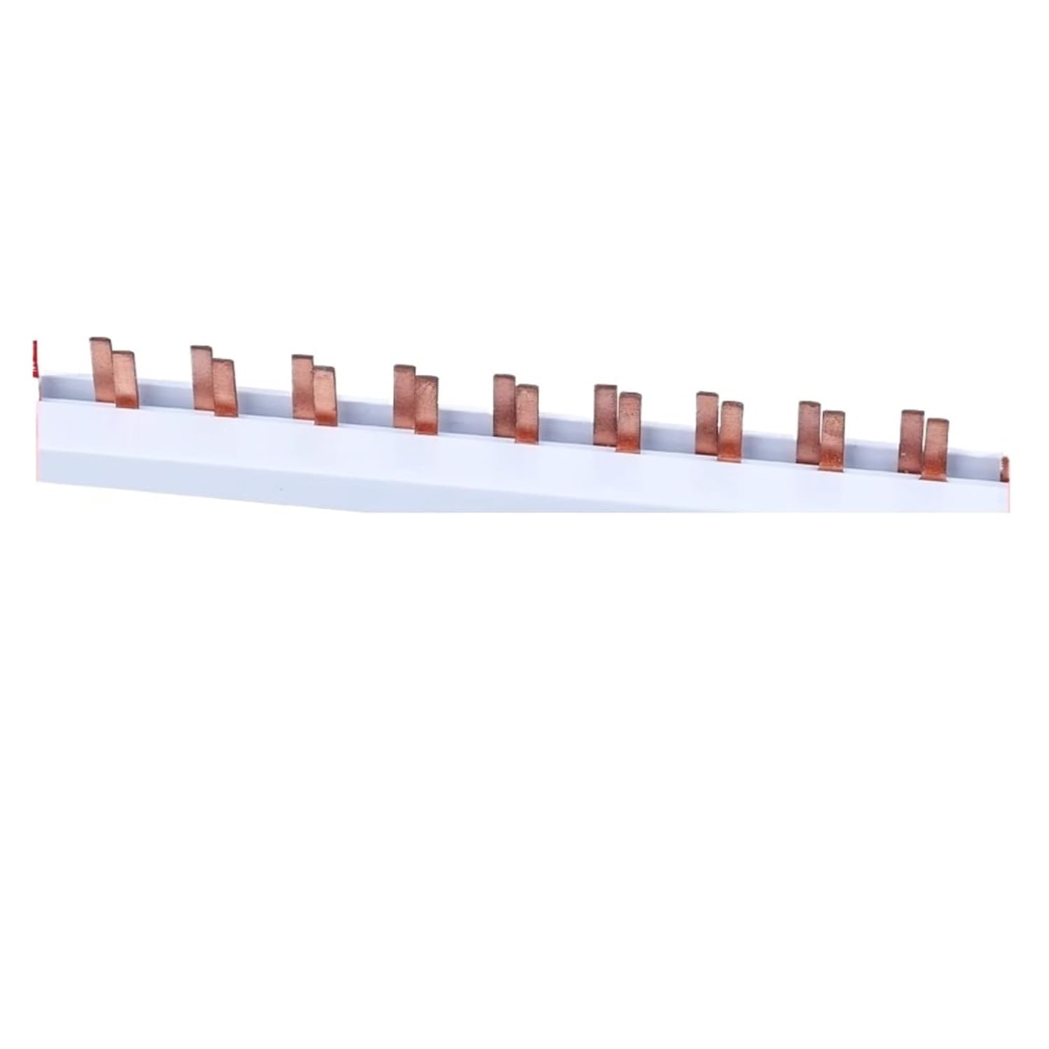 1 PCS Busbar Switch Terminal Block 2P3P4P63ADPN Residual Current Circuit Breaker Grounding Copper(1P 63A 54 Loop)