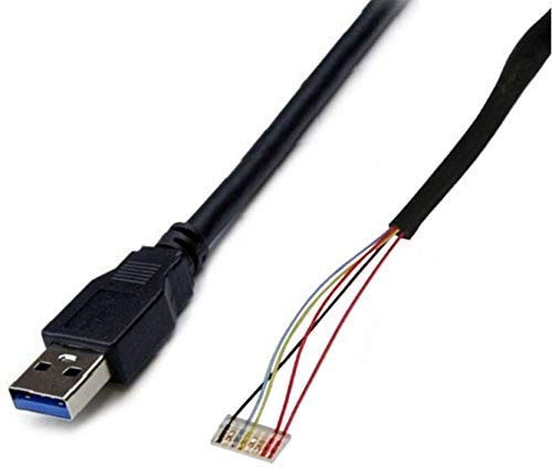WETEK Morpho Cable for 1300 E2, E3, Fingerprint Scanner,(Mobile, Laptop, Tablet) (Pack of 1) Black (1 Meter)
