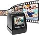 Film- und Diascanner mit 2,0-Zoll-LCD-Bildschirm, Konvertiert Farb- und Negativdias von 135 Mm, 126 Mm und 110 Mm Film in 12 MP JPG-Fotos, Digitale Fotos