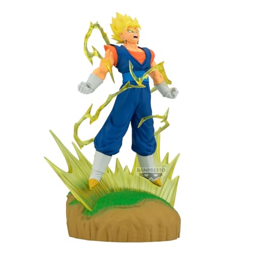 Banpresto Figura de ação Vegito Dragon Ball Z - History Box 17 cm, BP30053P multicolorido - figura colecionável - ideal para os fãs de anime