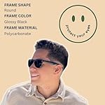 ShadyVEU Super Dark Black Sunglasses UV Protection Lens Spring Hinge 80s Vintage Retro Inspired Shades - Image 3