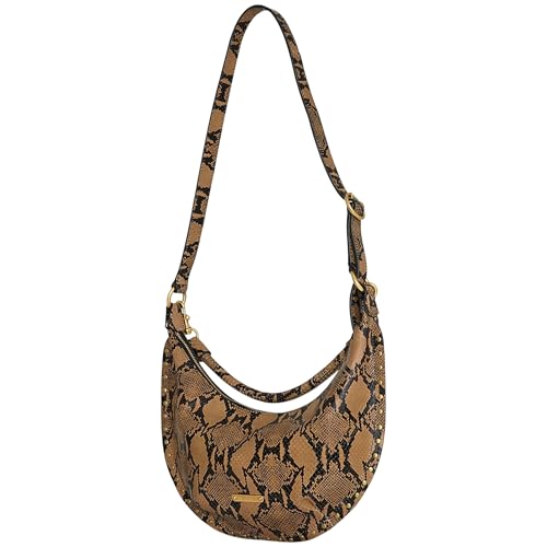 Image of Rebecca Minkoff Darren Crescent Crossbody Bag, Women's Leather Shoulder Handbag Purse