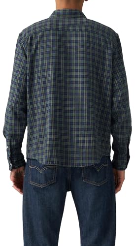 Levi's Para Hombre. A7210-0047 Camisa De Botones Authentic Verde (S), Casual, AlgodóN, Manga Larga - 3