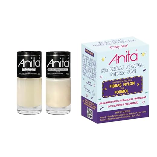 Base Tratamento - Kit Unhas Fortes, Agora Vai! Tratamento - 10ml, Anita - 1111