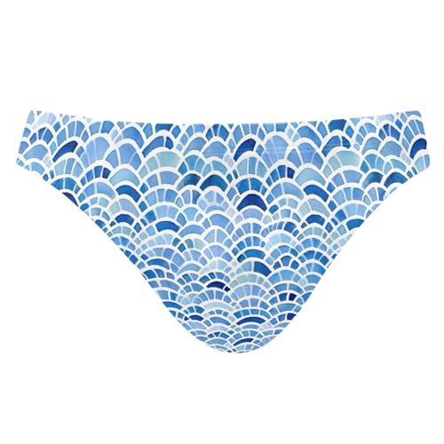 Boho Bohemian Geometric Rainbow Swim Briefs for Men Swimsuit Bikini Swimwear S A110239