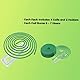 Räucherspirale Citronella – Jede Spule hält 5–7 Stunden – geeignet für Outdoor-Camping, Terrasse, Wandern usw. (2er-Pack enthält 48 Spulen und 2 Spulenständer)