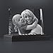 Produktbild Personello® Glasfoto, Glaskristall mit Gravur, originelles Fotogeschenk, Größe M=105x80x30mm, mit LED Leuchtsockel
