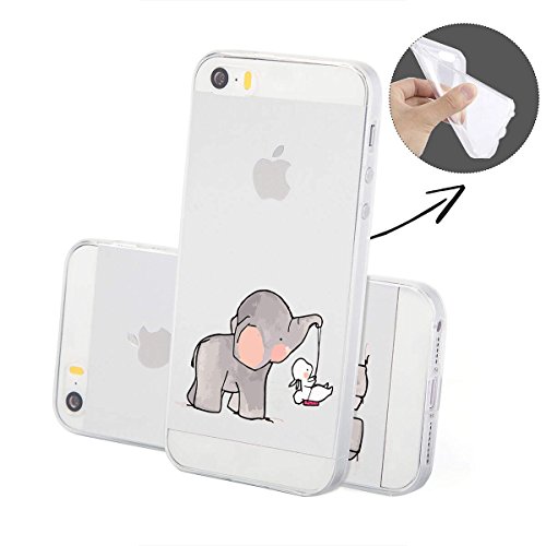 FINOO | iPhone 5/5S morbido flessibile in silicone...