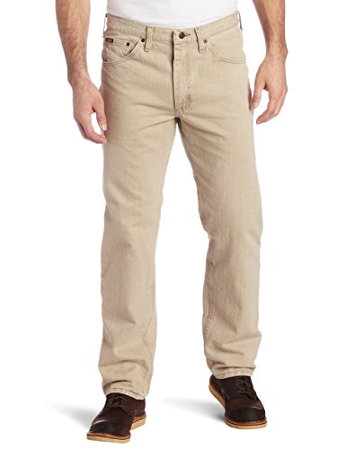 Image of Lee Men's Cotton Blend and Polyester Regular Fit Straight Leg Jeans