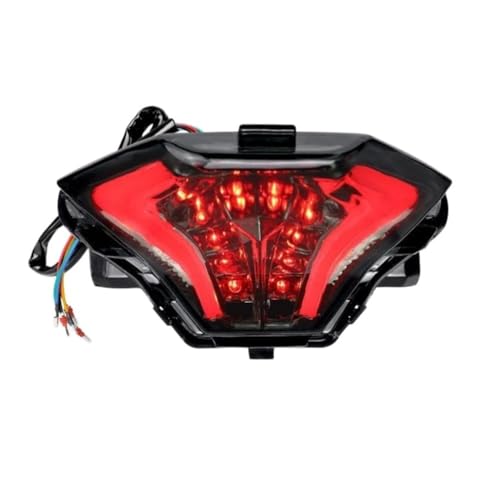 Feu arrière LED de freinage à double couleur DRL rouge et jaune pour MT03 et R25