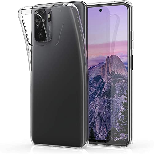 Image of Case Creation Brand - Mobile Cover for Xiaomi Redmi Note 10T (Soft & Flexible Back Case), Transparent