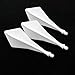 CUESOUL TRAJ Very Slim AK8 New Integrated Dart Flights and Shafts Diamond Shape,Dart Flight Black Set of 3