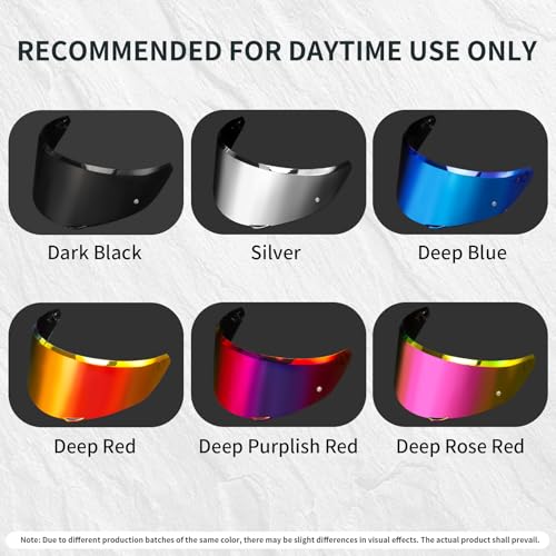 Image of PSLER Helmet Visor for K3 DOT(E2206),Only for S /M /L Size,Deep Blue