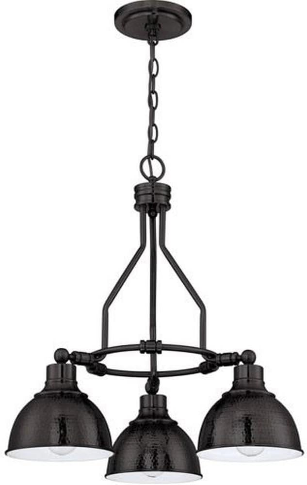 Craftmade Timarron 3 Light Down Chandelier Aged Bronze Brushed